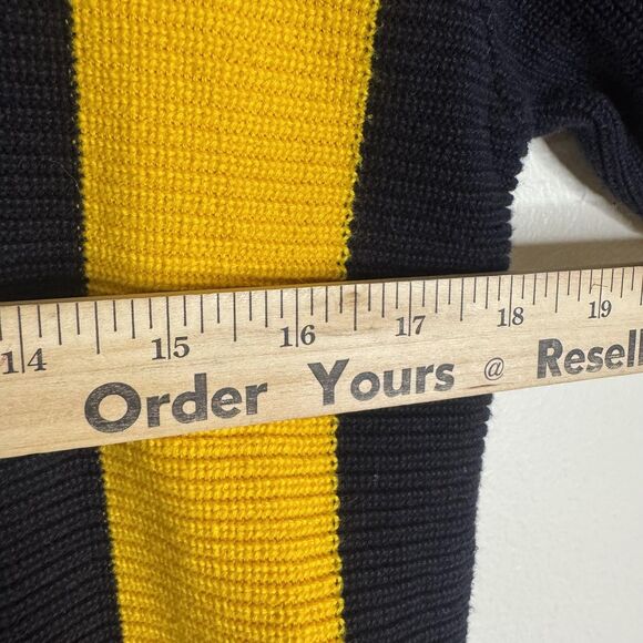 Tommy Hilfiger Sweater S Multicolor Colorblock Stripe V Neck Pullover sweater - Picture 6 of 9